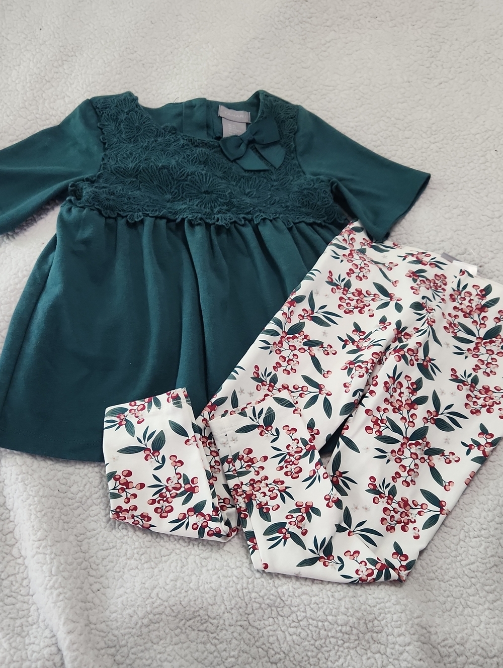 Tahari Christmas holiday outfit 4T